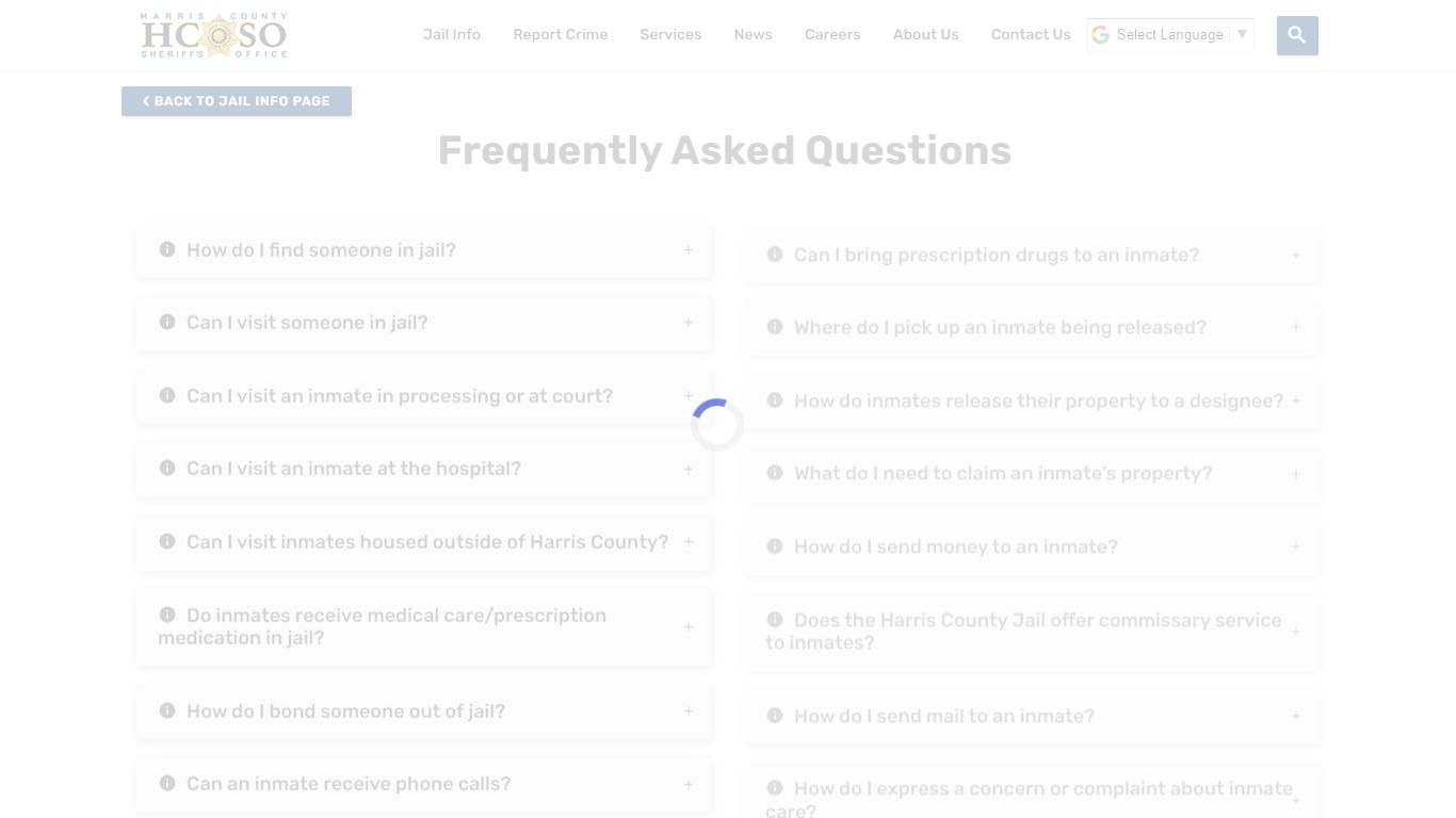 Frequently Asked Questions - Harris County Sheriff's Office